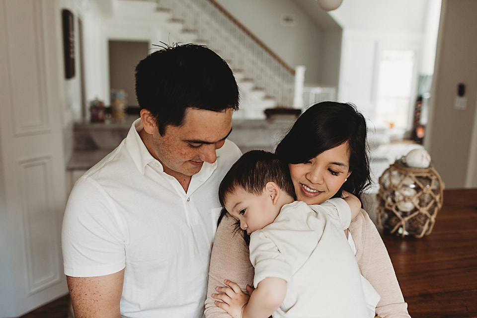 San Diego Family Photographer - In-home Lifestyle photo session - Brittney Vier Photography