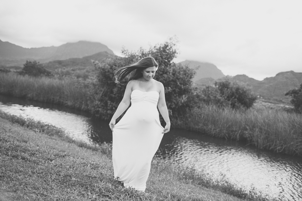 Hawaii Maternity Photographer | Hamakua Marsh | Kailua, Hawaii